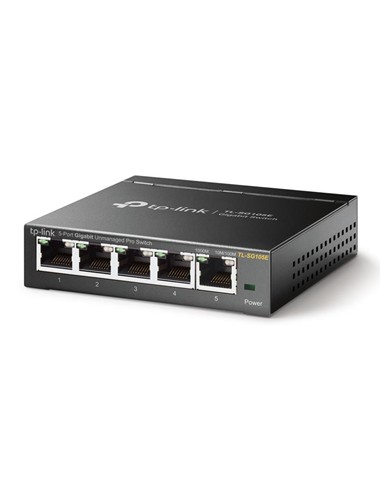SWITCH TP-LINK TL-SG105E GIGABIT 5 PUERTOS EASY SM