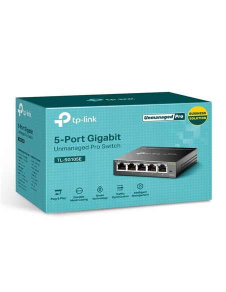 SWITCH TP-LINK TL-SG105E GIGABIT 5 PUERTOS EASY SM