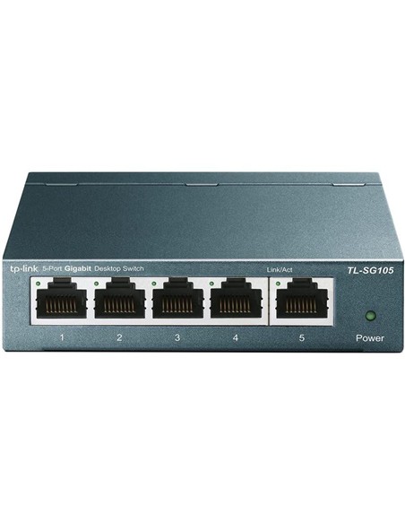 SWITCH TP-LINK TL-SG105S GIGABIT 5 PUERTOS METALIC