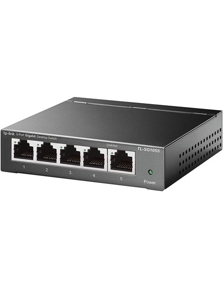 SWITCH TP-LINK TL-SG105S GIGABIT 5 PUERTOS METALIC