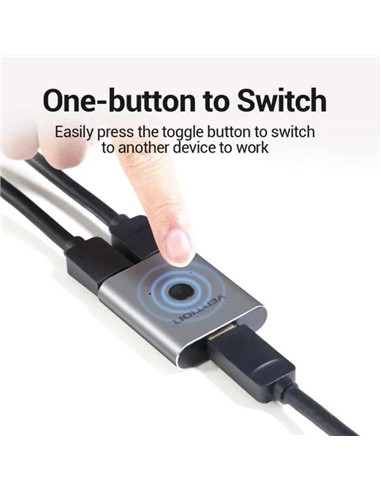 SWITCH/SPLITTER VENTION HDMI 2.0/H - X2 HDMI/H BID