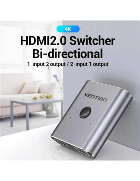 SWITCH/SPLITTER VENTION HDMI 2.0/H - X2 HDMI/H BID