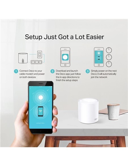 WIRELESS REPEATER TP-LINK AX1800 HOME MESH PACK 3