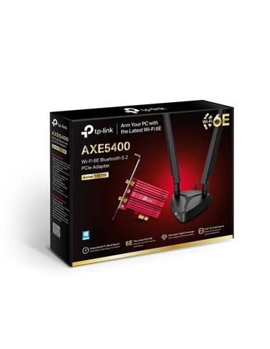 WIRELESS REPEATER TP-LINK AXE5400 WIFI 6E TRI-BAND