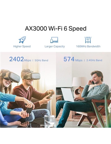 WIRELESS REPEATER TP-LINK RE705X DUAL BAND AX3000