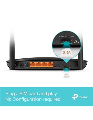 WIRELESS ROUTER TP-LINK ARCHER MR500 DUAL BAND AC1