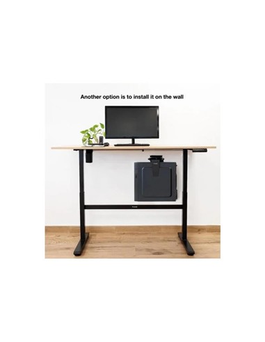 SOPORTE DE ESCRITORIO/PARED TOOQ PARA CPU 10KG BLA