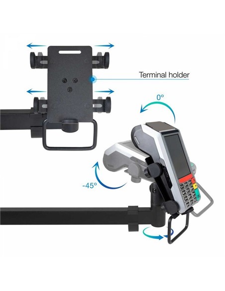 SOPORTE DE MESA AVPOS 4-1 PARA TPV/MONITOR/IMPRESO