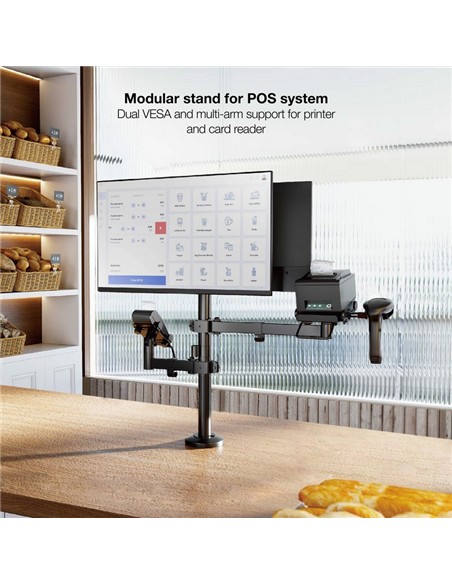 SOPORTE DE MESA AVPOS 4-1 PARA TPV/MONITOR/IMPRESO