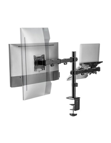 SOPORTE DE MESA MONITOR/NOTEBOOK AISENS REG.ALTURA