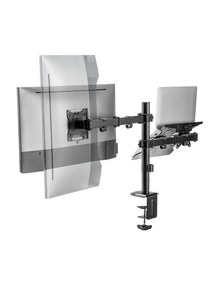 SOPORTE DE MESA MONITOR/NOTEBOOK AISENS REG.ALTURA