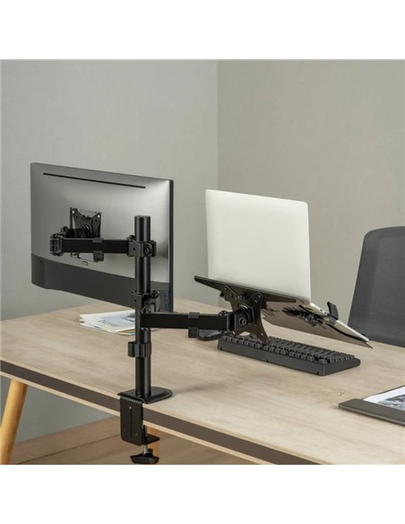 SOPORTE DE MESA MONITOR/NOTEBOOK AISENS REG.ALTURA