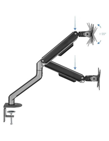 SOPORTE DE MESA TV MONITOR TOOQ ERGONOMICO ASISTID