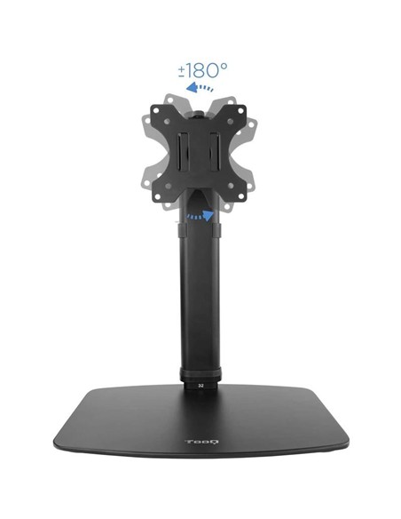 SOPORTE DE MESA TV MONITOR TOOQ REG.ALTURA GIR. IN