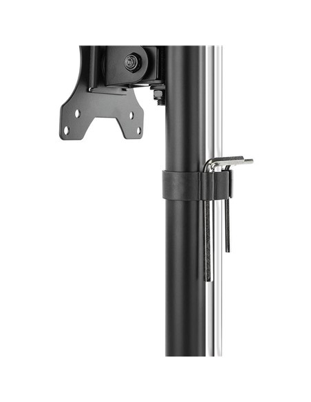 SOPORTE DE MESA TV MONITOR TOOQ REG.ALTURA GIR. IN