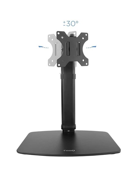 SOPORTE DE MESA TV MONITOR TOOQ REG.ALTURA GIR. IN