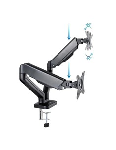 SOPORTE DE MESA TV/MONITOR TOOQ DB5132TNR-B 17-32 2