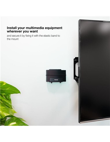 SOPORTE DE PARED UNIVERSAL TOOQ PARA ROUTER MINI P