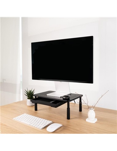 SOPORTE TOOQ SOBREMESA ELEVADOR PARA MONITOR/NOTEB
