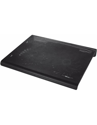 SOPORTE + VENTILADOR NOTEBOOK TRUST HASTA 17.4 BLA