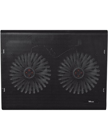 SOPORTE + VENTILADOR NOTEBOOK TRUST HASTA 17.4 BLA