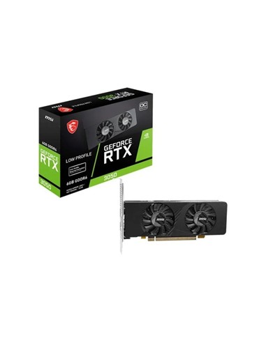 TARJETA DE VIDEO MSI RTX 3050 LOW PROFILE OC 6GB G