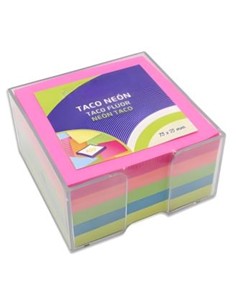 TACOS NOTAS COLORES ENGOMADAS (400 hojas)