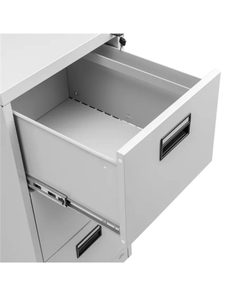 ARCHIVADOR CARPETAS COLGANTES 3 CAJONES GRIS