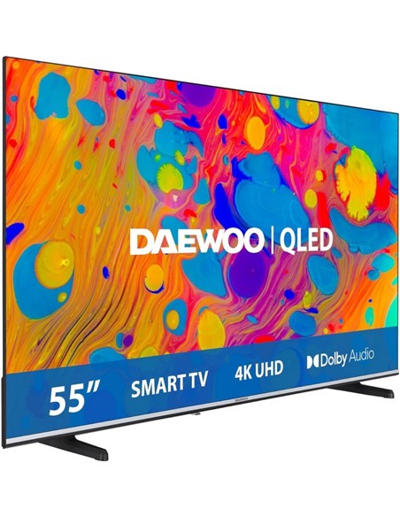 TELEVISOR DAEWOO 55 QLED 4K UHD USB SMART TV ANDRO