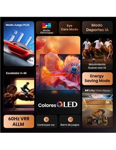 TELEVISOR HISENSE 50 QLED UHD 4K USB SMART TV WIFI 2