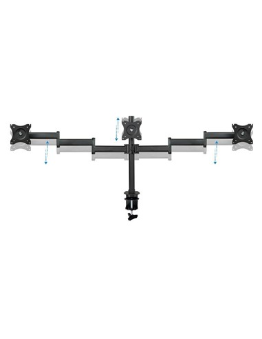 SOPORTE DE MESA TV/MONITOR TOOQ 13-27 8KG 2 BRAZOS