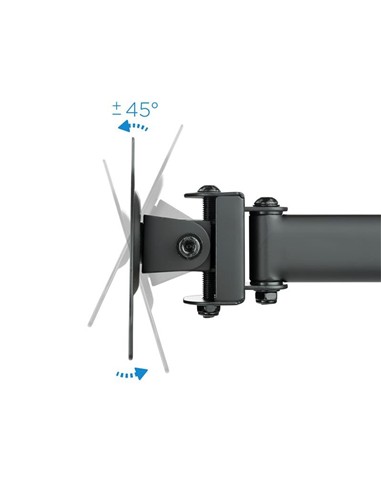 SOPORTE DE MESA TV/MONITOR TOOQ 13-27 8KG 2 BRAZOS