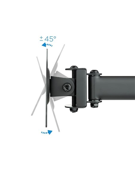 SOPORTE DE MESA TV/MONITOR TOOQ 13-27 8KG 2 BRAZOS