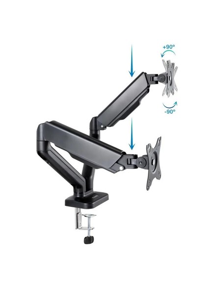 SOPORTE DE MESA TV/MONITOR TOOQ DB5132TNR-B 17-32