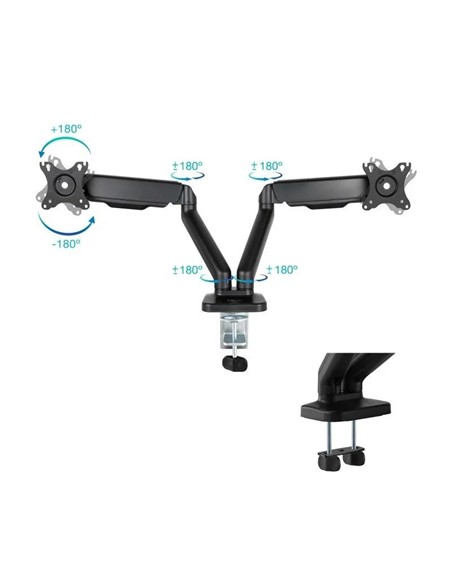 SOPORTE DE MESA TV/MONITOR TOOQ DB5132TNR-B 17-32