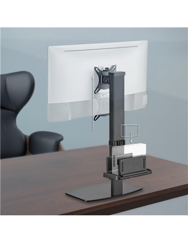 SOPORTE DE MESA TV/MONITOR/MINI PC AISENS 17-32 1