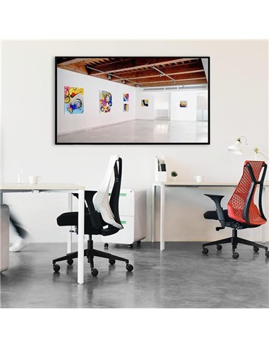 SOPORTE PARED TV MONITOR TOOQ 60-100 130KG BLACK