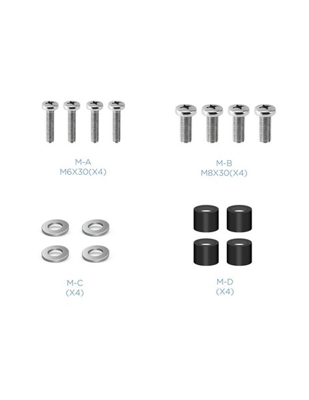 SOPORTE PARED TV/MONITOR TOOQ 32-55 40KG INCLINABL