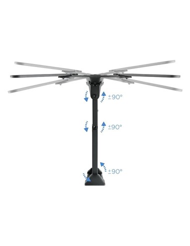 SOPORTE TV MONITOR TOOQ 23-55 30KG INCLINABLE/GIRA