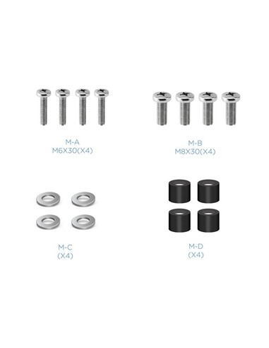 SOPORTE TV MONITOR TOOQ 32-55 40KG BLACK