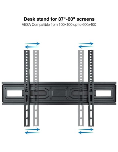 SOPORTE TV MONITOR TOOQ 37-80 40KG INCLINABLE/GIRA