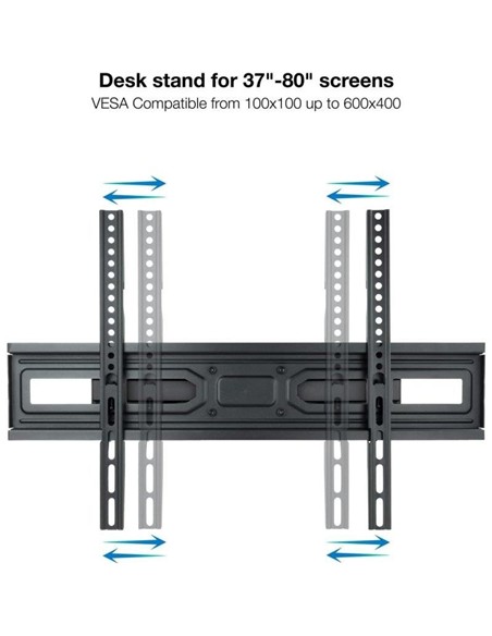 SOPORTE TV MONITOR TOOQ 37-80 40KG INCLINABLE/GIRA