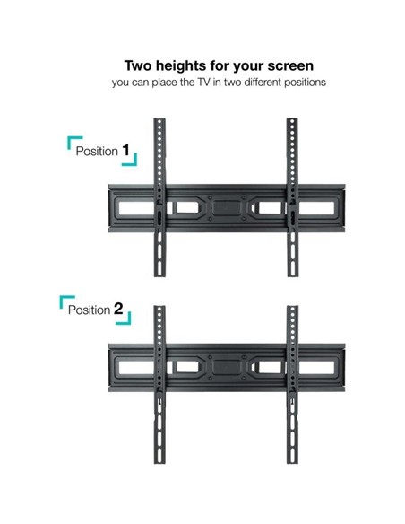 SOPORTE TV MONITOR TOOQ 37-80 40KG INCLINABLE/GIRA