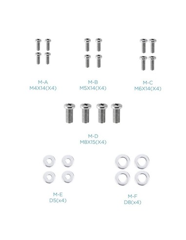 SOPORTE TV MONITOR TOOQ 37-80 45KG BLACK