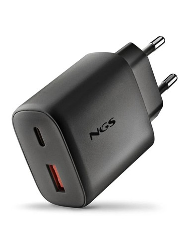 CARGADOR DE PARED NGS ERA GAN 2XUSB-C/USB-A 45W BL