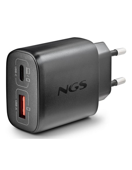 CARGADOR DE PARED NGS ERA GAN 2XUSB-C/USB-A 45W BL