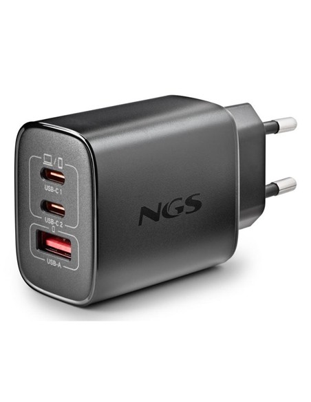 CARGADOR DE PARED NGS ERA GAN 2XUSB-C/USB-A 65W BL
