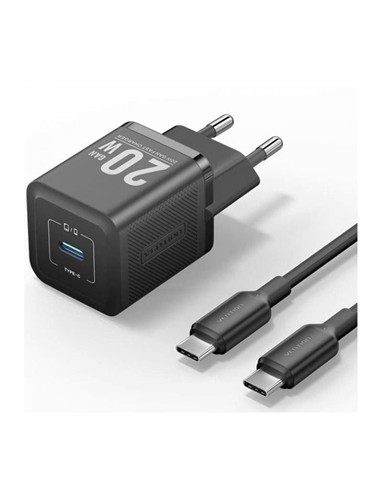 CARGADOR DE PARED VENTION GAN USB-C 20W BLACK + CA