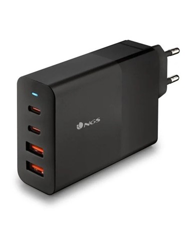 CARGADOR DE PORTATIL NGS BUD GAN 2XUSB-C/X2USB-A 1