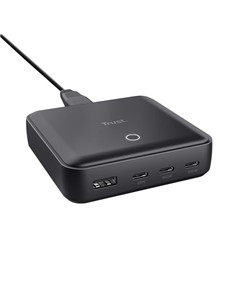 CARGADOR SOBREMESA TRUST MAXO USB 100W 4 PUERTOS